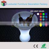 High-grade Floor Stand LED Lighting PE Ice Bucket/wine Cooler/flower Port /wine Holder/bar Ice Bucket LTT-CF17 thumbnail-5