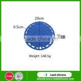 Colorful Round Shape Silicone Table Mat, Heat Resistant Silicone Placemat thumbnail-4