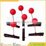 6 Pcs Plastic Cherry Hair Pin Accessory Clip Hairpin for Kid Girl Women thumbnail-1