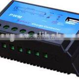20A PWM Solar Charge Controller Regulator 12V With USB and 4-power Level Display thumbnail-2