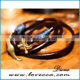 Cheapest Hot Sale 2017 Jewelry Mens Bracelet Anchor Hook Bracelet thumbnail-2