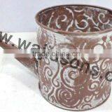 Decal Metal Small Watering Can for Christmas Decoration thumbnail-3
