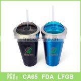 Amazon Echo Stainless Steel Coffee Mugs,straw Mugs BPA Free thumbnail-1