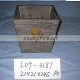 Antique Decorative Wooden Vase thumbnail-5