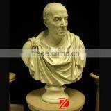 Roman Bust Marble Caesar Statue thumbnail-1