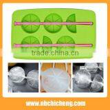 Lemon Silicone Ice Cream Mould/ Ice Tray Cube LollyPop Cream Maker/Popsicle Molds Set thumbnail-1
