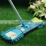 Wholesale Microfiber Floor Flat Telescopic Handle Cleaning Mop thumbnail-1