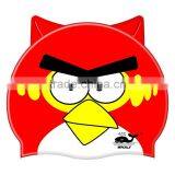 Kids Catoon Swim Cap With 100%silicone, Animal Swim Cap thumbnail-3