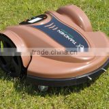 Convenient LCD dispay Robotic Lawn Mower TC-158N, Grass cutting machine with 30mm/40mm blades