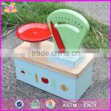 2016 New Design Children Pretend Play Funny Wooden Scales Toy W10D148 thumbnail-3