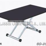 Modern Designs Metal Center Table, Stainless Steel Folding Dining Table