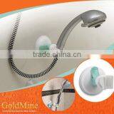 Hand Held Shower Grip Portable Shower Holder Showerhead Holder HAND HELD SHOWER GRIP Suction Shower Arm Grip/hose Holder thumbnail-1