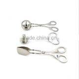 Wholesale High Quality Stainless Steel Kitchen Scissor Tongs thumbnail-2