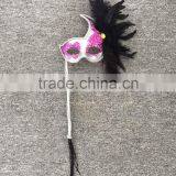 Mardi Gras Peacock Feather Masks thumbnail-4