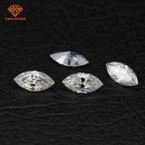 Marquise Shaped VVS1 DEF off White Diamond Color Moissanite Low Price Wholesale for US Market thumbnail-2