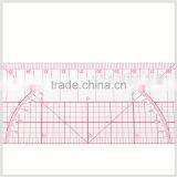 60cm&24" Straight Flexible 1.2mm Thickness Sandwich Line Plastic Garment Ruler for Sewing Design#8097 thumbnail-6