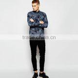 Mens Cheap Flannel Shirt Wreath Shirt With Camo Print thumbnail-4