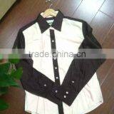 Women Blouses Long Sleeve Custom Made Shirt Summer Autumn 100% Cotton Femininas Ladies Tops Fashion 2015 thumbnail-1