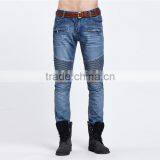 Brand Men's Fashion Men's Jeans Bule Jeans Hole Personality Male Personality Pants Beggar thumbnail-3