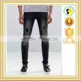 2016 New Fashion Skinny Jeans Mens Wholesale Ripped Jeans thumbnail-1