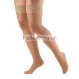 Women's Compression Stockings, Thigh High, Sheer, 8-15 MmHg, Beige thumbnail-1