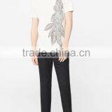 Wholesale Minimalism Cotton Water-based Printing T Shirts thumbnail-5