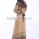 Hot Sales Indonesia, Malaysia Women Long Sleeve Muslim Evening Dress thumbnail-5