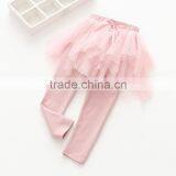 S60651B Baby Girl Culottes Leggings Gauze Pants Party Skirts Bowknot Tutu Skirts thumbnail-3
