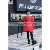 Girls Down Hoodie Warm Outerwear Down Jackets Coats thumbnail-3
