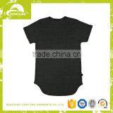 Custom High Quality Hip Hop Light Weight Oversized Longline Blank Couple T-shirt thumbnail-3