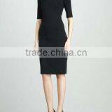 New Arrival Ladies Formal Fitted Pencil Dress 3044 thumbnail-1