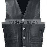 Bodybuilding Leather Vests thumbnail-1
