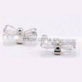 Rose Gold Crystal Bead - Rhineston Buckle for Headbands, Hair Ties and Fantastic Shoelaces - DIY Jewelry Accessores thumbnail-3