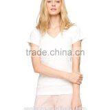 100% Organic Cotton Short Sleeves Custom T-shirt Wholesale Blank t Shirt thumbnail-6