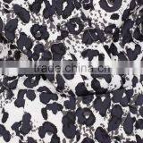 Regular Fit Crossover Neck Pleated Waist Playsuit Wholesale Print Women Playsuit thumbnail-5