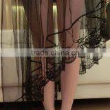 European Style Leopard Chiffon Gauze Skirts Long Skirts Length Skirt thumbnail-5