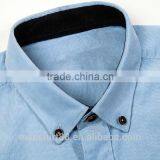 Denim Fabric Men Shirts Long Sleeve Shirts thumbnail-2