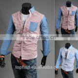 With 20 Years Experience Shirt Factory Customise 2016 Latest Fashion Shirt for Men thumbnail-2