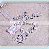 Best Quality Chrome Love Bottle Opener Wedding & Bridal Shower Favors and Gift For Guest thumbnail-2