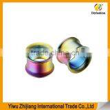 Fashion Jewelry 2016 Flesh Ear Plug Tunnel Stainless Steel Jewelry thumbnail-5