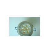 Hight Power 9*1W White, Green, Red, Yellow Aluminum LED Ceiling Downlight Fixtures thumbnail-1