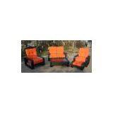 5pcs KD rattan sofa sets