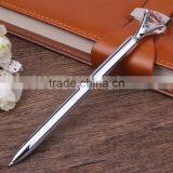 Hot Sale High Quality Ball Pen With Diamond on Top Metal Ballpoint Pen thumbnail-4