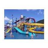 Medium Water Playground Park Fiberglass Slide for Family leisure