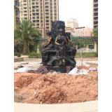 Large Bronze Garden Nude Woman Fountain