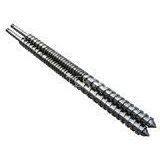 Conical Dual-hole Bimetallic Injection Twin Screw Top Barrel for Extruder, Dia. 45 - 200