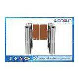 Full Automatic Flap Barrier Gate 110V / 220V With 304 Stainless Steel thumbnail-1