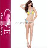 Beach Babe Sexy Bikini Sets Push Up Girls Colorful String Bikini Swimwear thumbnail-2