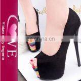 Quality Guarantee Factory Direct Candy Color High Heel Shoes for Ladies Fashion Footwear thumbnail-3
