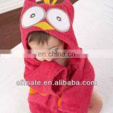 Hot!Retail boy girl Animal Baby bathrobe/baby hooded bath towel/kids bath terry children infant bathing